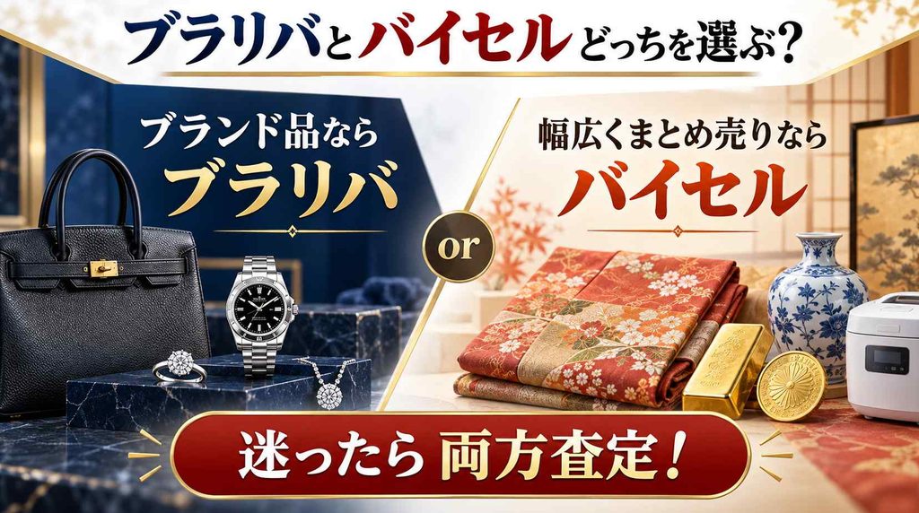 まとめ：ブラリバとバイセル、違いを比較してどっちか選ぼう