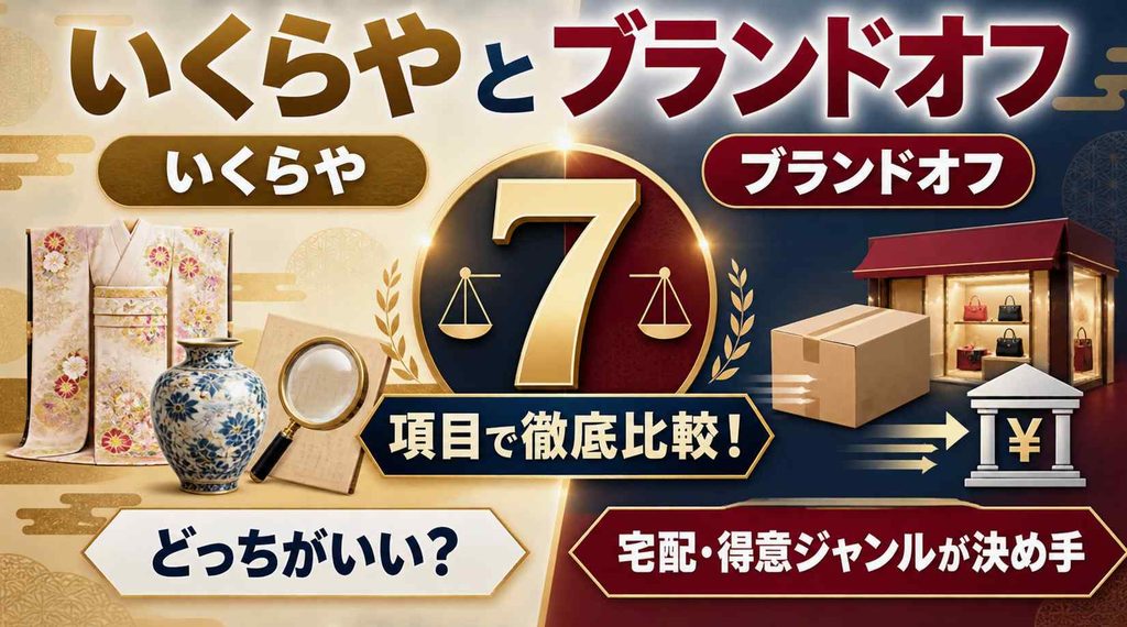 いくらやとブランドオフを7項目で比較！ どっちがいいか違いを解説