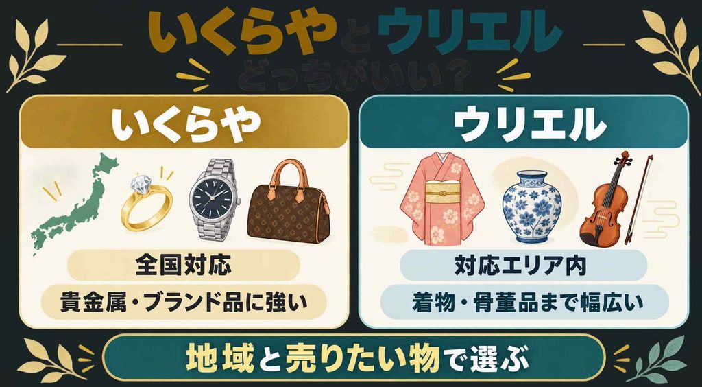 いくらやとウリエルはどっちがいい? 違いを一覧で比較
