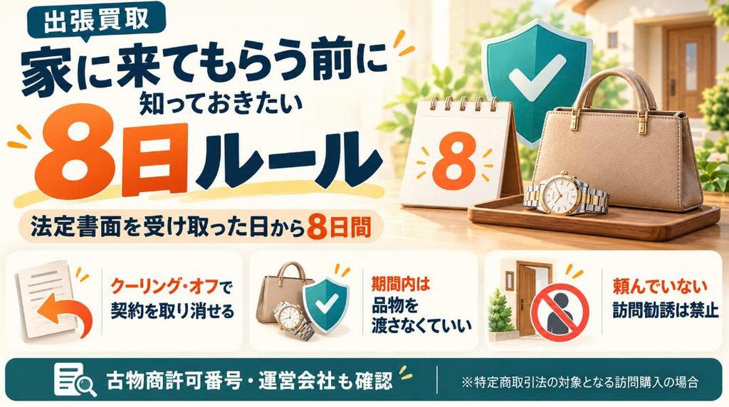 家に来てもらう前に知っておきたい8日ルール
